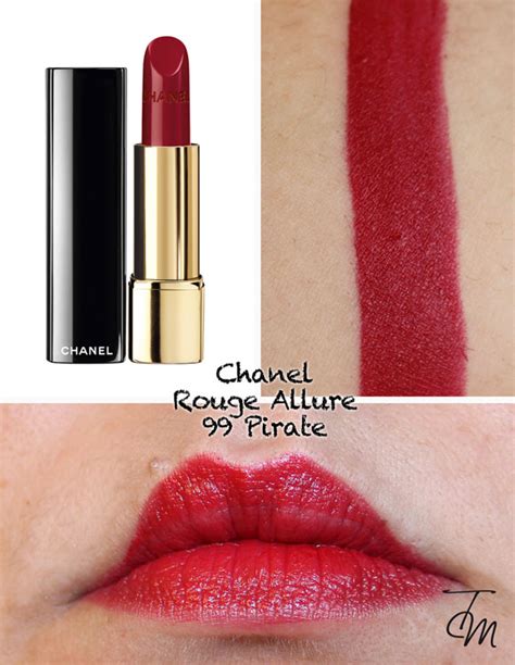 chanel rouge allure 99 review|chanel pirate allure review.